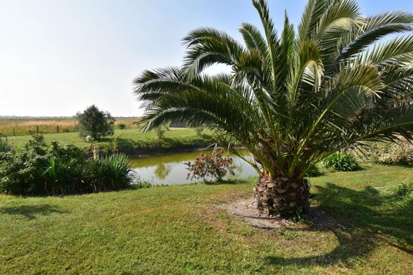 Dpt Vendée (85), entre NOIRMOUTIER , PORNIC et CHALLANS à vendre BEAUVOIR SUR MER longère 92.86 m² -3 chambres et un bureau , Terrain de 12 575,00 m² - et 193 m² de dépendances