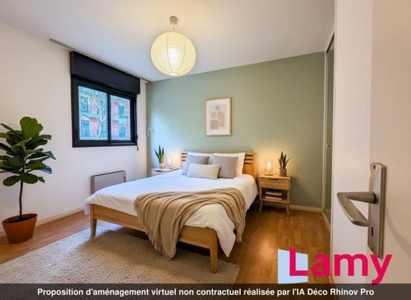 Appartement + cave + stationnement