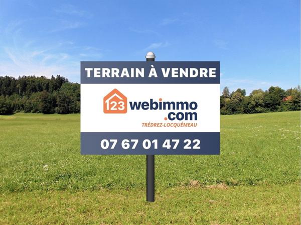 Terrain à bâtir 1091 m² à Trédrez-Locquémeau 22300