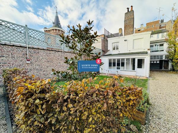 VIEUX-LILLE: location T5 duplex de 122 m2 renové avec jardin + 1 place de stationnement et 1 cave