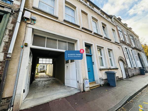 VIEUX-LILLE: location T5 duplex de 122 m2 renové avec jardin + 1 place de stationnement et 1 cave