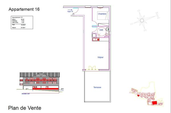 Appartement à ROUBION (06420)