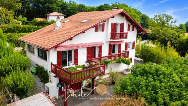 Maison basque avec vue panoramique sur les Pyrénées – Un véritable coup de cœur ! USTARITZ (64)