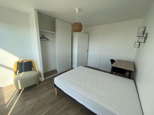 RENNES VILLEJEAN - Chambre meublée avec salle d'eau privative !