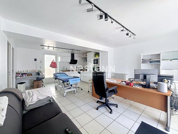 HABITATION + LOCAL PROFESSIONNEL : UNE OPPORTUNITÉ RARE ! LE FAOUËT