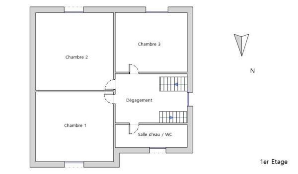 Belle meulière de caractère avec 6 chambres et jardin