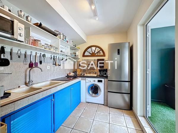 T3 en duplex – Centre-ville Saint-Pierre – 2 parkings