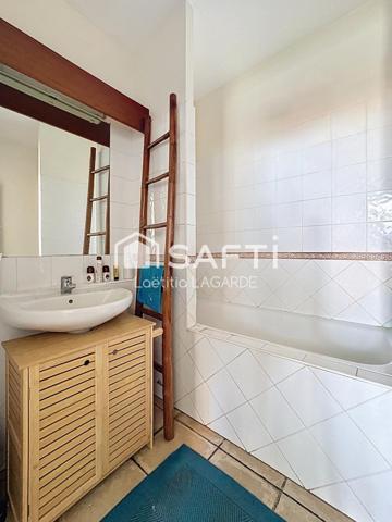 T3 en duplex – Centre-ville Saint-Pierre – 2 parkings