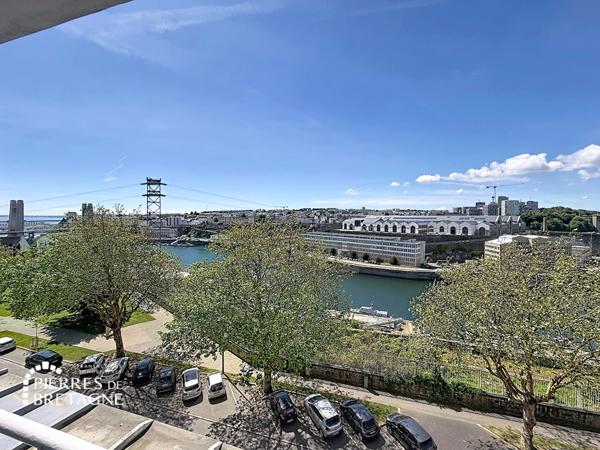 A VENDRE BREST TRIANGLE D'OR APPARTEMENT D'EXCEPTION VUE MER