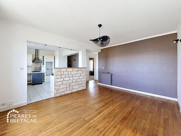 A VENDRE BREST TRIANGLE D'OR APPARTEMENT D'EXCEPTION VUE MER