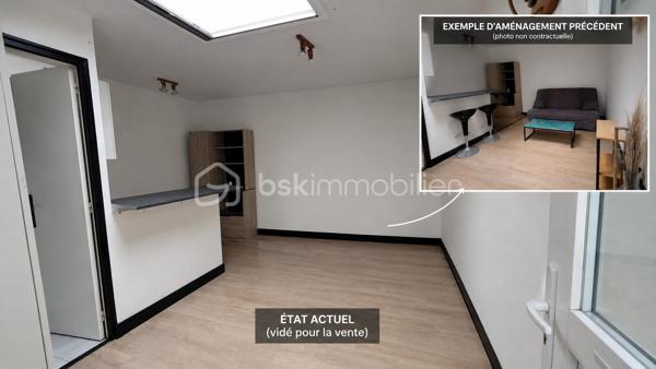 📍 Amiens – Secteur gare / centre-ville

À seulement 2 minutes à pied de la gare et à proximité immédiate du centre-ville, découvrez ce studio de 20,13 m² Carrez situé en rez-de-chaussée, au sein d’une cour intérieure sécurisée.
Le logement bénéficie d’un accès indépendant en retrait des autres habitations, avec deux accès sécurisés par porte et digicode avant d’accéder au studio, offrant un cadre calme et rassurant en plein centre-ville.

🔧 Plusieurs travaux récents ont été réalisés :
électricité aux normes
VMC récente
ballon d’eau chaude récent

Le logement sera vendu libre de tout mobilier.
🏠 Composition :
- pièce de vie
- espace cuisine
- salle d’eau avec WC

✅ Les + :
emplacement recherché
gare accessible à pied
cour intérieure au calme
double accès avant studio
petite copropriété
forte demande locative sur ce secteur

💡 Informations complémentaires :

Chauffage électrique individuel
Taxe foncière : 596 €/an
Charges de copropriété actuellement estimées à environ 850 €/an (nouveau syndic récemment mis en place)

📞 Pour plus d’informations ou organiser une visite, contactez-moi.