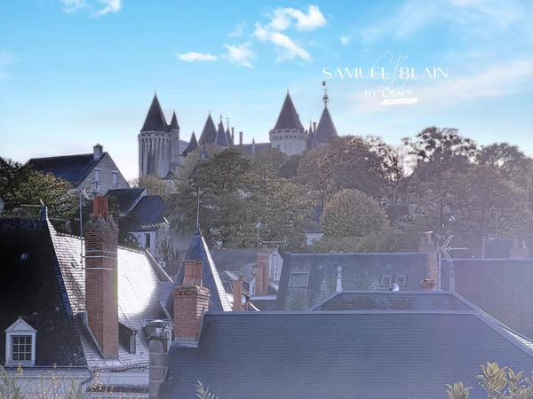 Maison de ville et son jardin, grenier, garage.