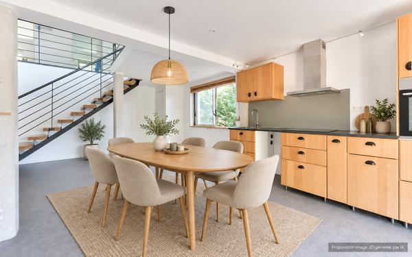 Duplex loft de caractère - 139 m² - Studio indépendant · Rez-de-jardin