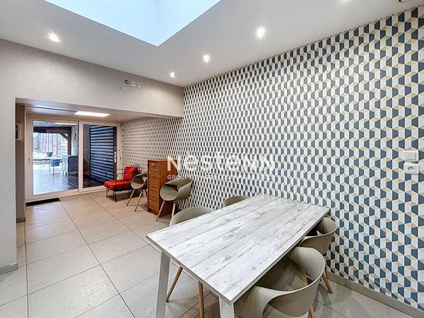 Maison de ville - 130m² - 4 chambres - jardin - 180.000€