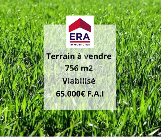 Terrain Bourg 756 m2 VIABILISE