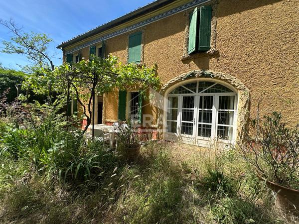 A VENDRE  83860 NANS LES PINS BASTIDE DU XVIII 2ME SIECLE DE 180M² SUR 12491 M² DE TERRAIN GARAGE