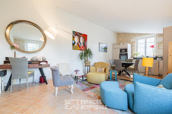 Ancien chai transformé en havre de douceur