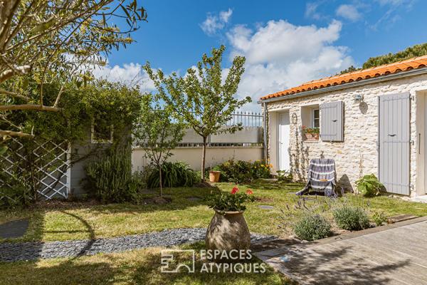 Ancien chai transformé en havre de douceur