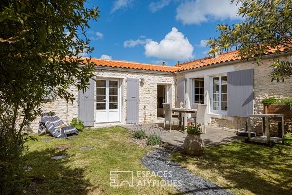 Ancien chai transformé en havre de douceur