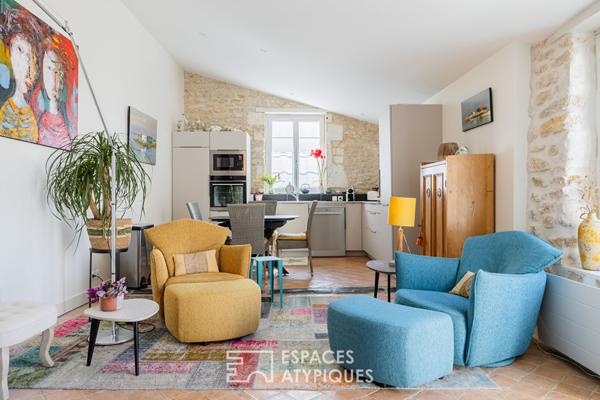 Ancien chai transformé en havre de douceur