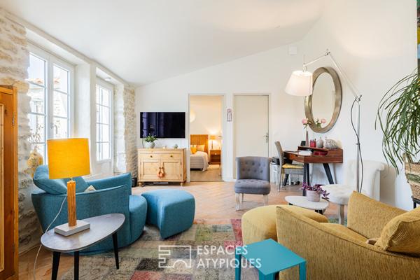 Ancien chai transformé en havre de douceur