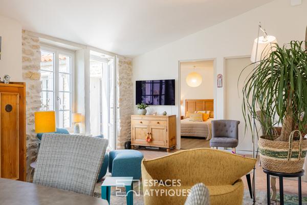 Ancien chai transformé en havre de douceur