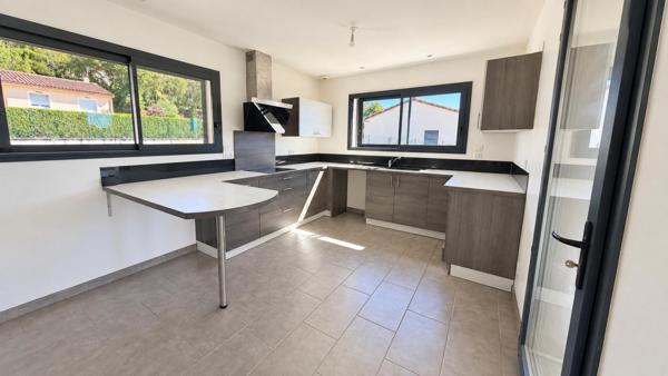 Maison T4 de plain pied avec garage à 5 minutes de CAHORS