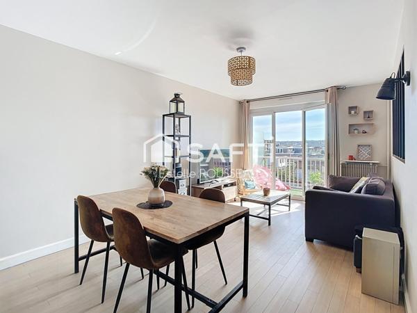 T3 lumineux avec balcon vue dégagée au calme