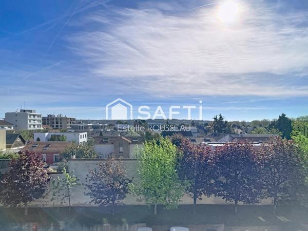 T3 lumineux avec balcon vue dégagée au calme