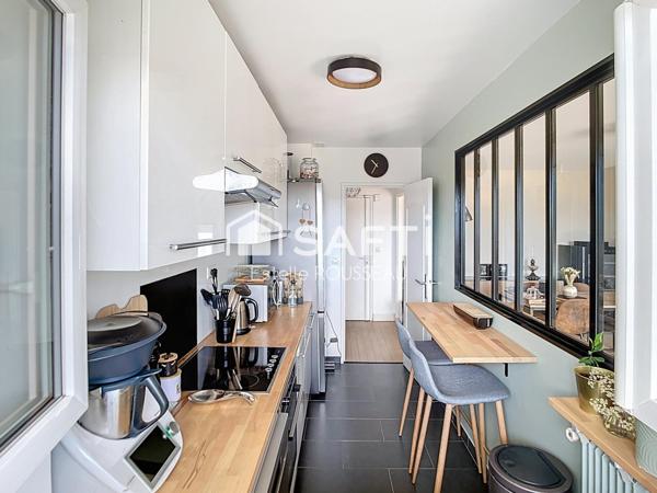 T3 lumineux avec balcon vue dégagée au calme