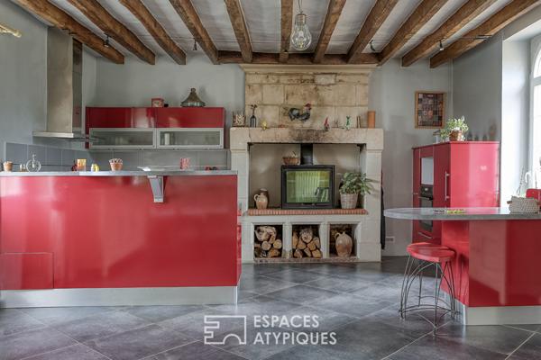 Maison de charme avec piscine