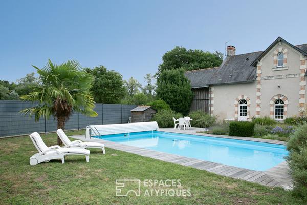 Maison de charme avec piscine