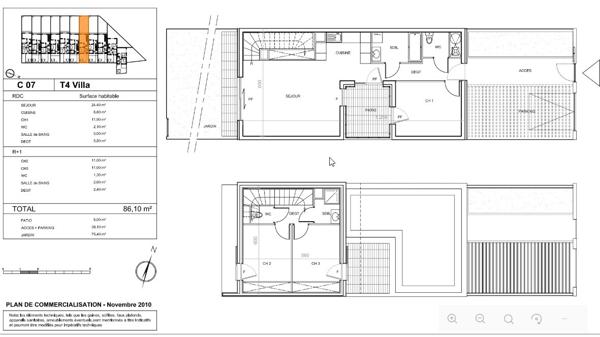 Castries - Villa T4 - 86 m²