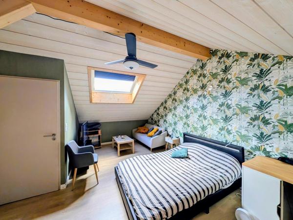 Maison rénovée, 3 chambres + jardin