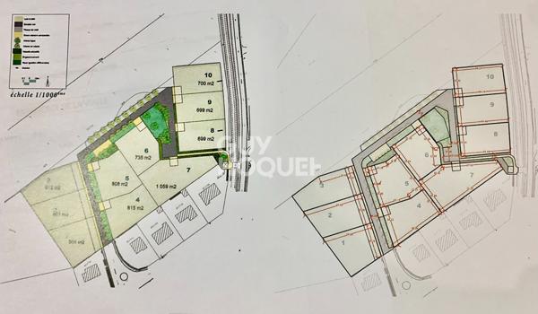 Terrain Saint Jean Froidmentel terrain 1059 m² - 1h30 de PARIS
