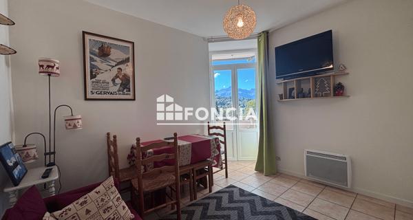 À vendre Appartement 2 pièces 32.97 m² - Saint-gervais-les-bains 74170