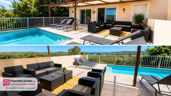 Villa de 100 m2 avec piscine  proche des plages - LECCI (20137) - CORSE DU SUD - FRANCE