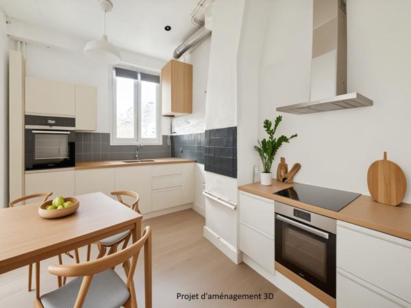 Appartement 3 pièces - 61 m²