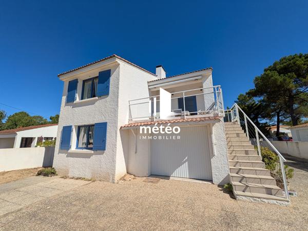 VUE MER, maison 103m² à La Tranche-sur-Mer, à 20m de la plage, EN ZONE BLANCHE !