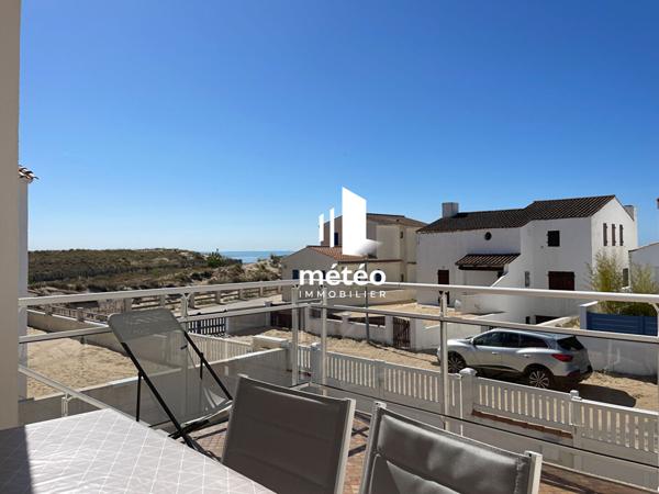 VUE MER, maison 103m² à La Tranche-sur-Mer, à 20m de la plage, EN ZONE BLANCHE !