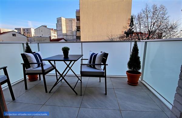 Appartement 3 pièces - 60 m² Exclusivité efficity