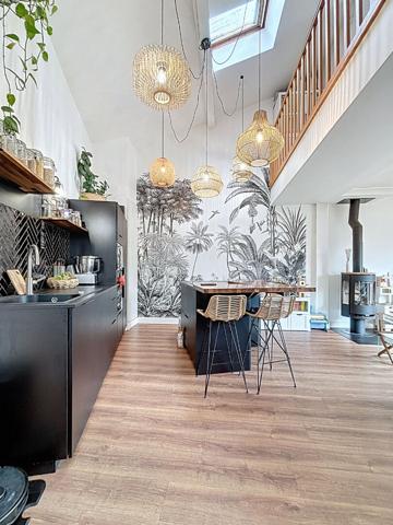 QUARTIER PAUL BERT - TOURS - Maison rénovée 5 pièces 68 m2 avec 2 chambres, jardinet et terrasse