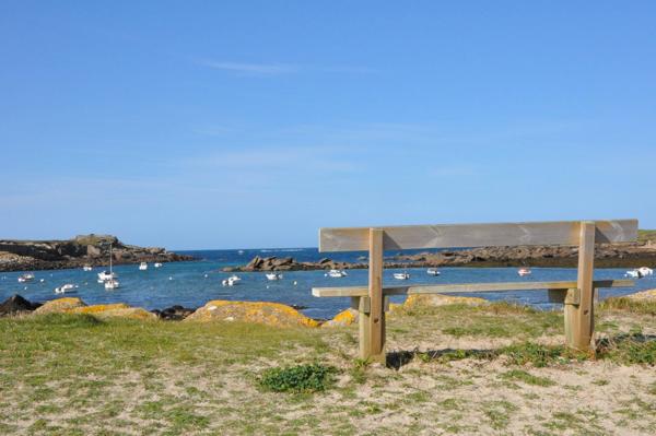 A Porspoder, dans le Pays d'Iroise  en bordure de côte.