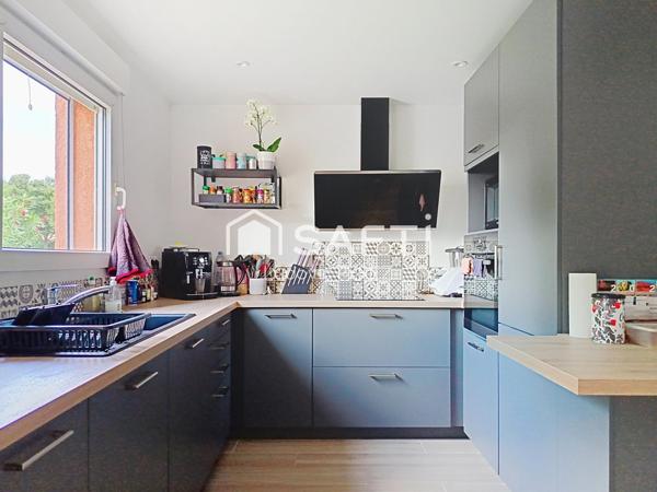 LAUNAGUET (31140) MAISON T4 78 M² AVEC JARDIN 300 M² + GARAGE