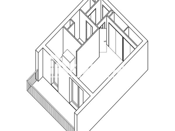 Location Studio 31.23 m² - 2 RUE LOUISE MICHEL Tours 37100