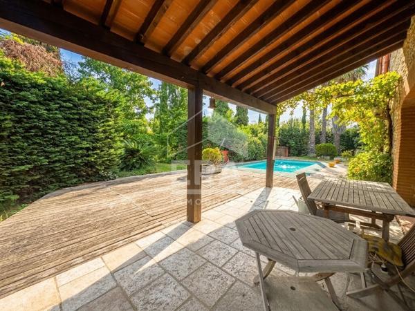 A VENDRE -MAS DE CARACTÈRE À CABESTANY , 330 M² HABITABLE ,PISCINE ET INTIMITÉ ABSOLUE