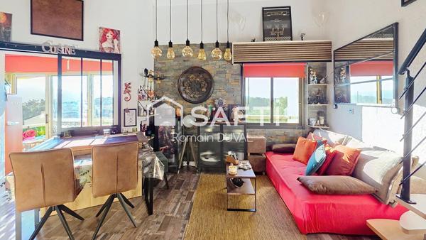 Appartement T2 en duplex avec jardin et vue mer – Pin Rolland