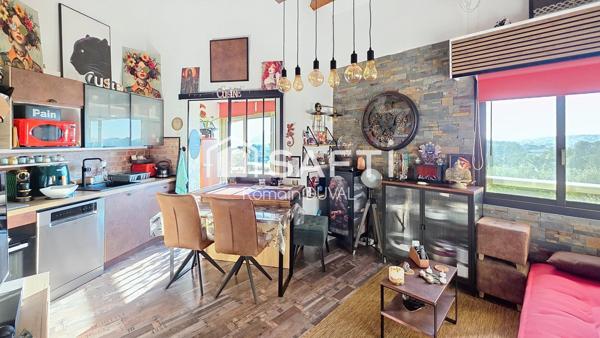 Appartement T2 en duplex avec jardin et vue mer – Pin Rolland