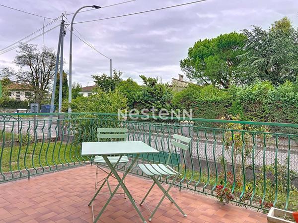 À VENDRE - PORTET SUR GARONNE côté Village - MAISON T4 DE VILLAGE AVEC JARDIN ET GARAGE