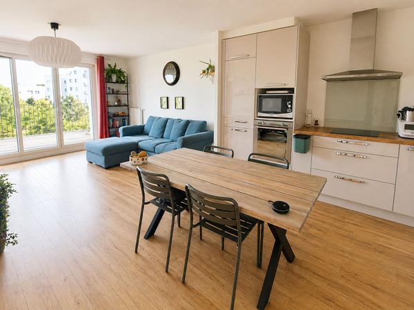 DUPLEX Nantes Est 3 chambres, terrasse et patio